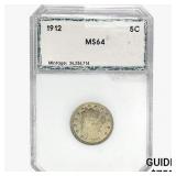 1912 Liberty Victory Nickel PCI MS64