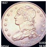 1837 Capped Bust Quarter CHOICE BU