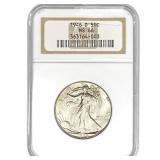 1946-D Walking Liberty Half Dollar MS66