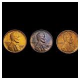 1. 1927 Lincoln Wheat Cent2. 1933 Linco UNCIRCULAT