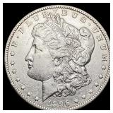 1896 Morgan Silver Dollar NEARLY UNCIRCULATED
