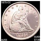 1875-CC Twenty Cent Piece