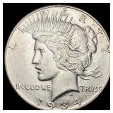 1934 Peace Silver Dollar UNCIRCULATED