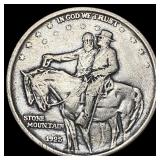 1925 Stone Mountain Half Dollar CLOSELY UNCIRCULAT