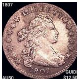 1807 Draped Bust Dime CLOSELY UNCIRCULATED