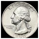 1940-S Washington Quarter UNCIRCULATED