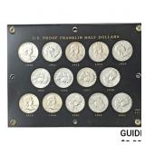 [14]1950-1963 U.S. Proof Franklin Half Dollars