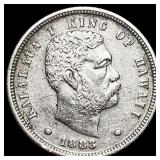 1883 Hawaii Dime NEARLY UNCIRCULATED