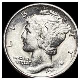 1917 Mercury Dime GEM BU