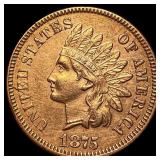 1875 Indian Head Cent CLOSELY UNCIRCULATED