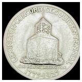 1925 Lexington-Concord Half Dollar