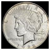 1922-D Peace Dollar