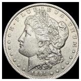 1891-CC Morgan Silver Dollar CLOSELY UNCIRCULATED