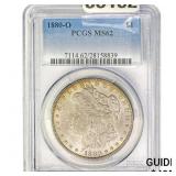1880-O Morgan Silver Dollar PCGS MS62