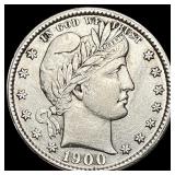 1900-S Barber Quarter CHOICE AU