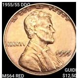 1955/55 DDO Wheat Cent