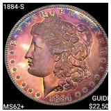 1884-S Morgan Silver Dollar