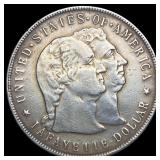 1900 Lafayette Dollar NEARLY UNCIRCULATED