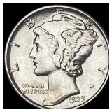 1939 Mercury Dime CHOICE BU