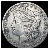 1884 Morgan Silver Dollar NICELY CIRCULATED
