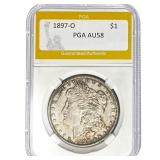1897-O Morgan Silver Dollar PGA AU58