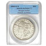 1882-O/S Morgan Dollar ANACS Authentic