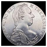 1780 Maria Theresa Thaler UNCIRCULATED