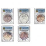 1987-1989 [5]  PCGS MS68-69