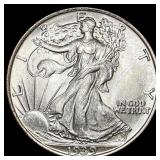 1939 Walking Liberty Half Dollar CHOICE BU