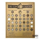 1892-1904 Barber Quarter Set in Coin Board Ca. 193