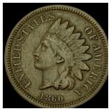 1860 Indian Head Cent CLOSELY UNCIRCULATED