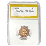 1888 1C Indian Head Cent PGA PR66 RD DCA