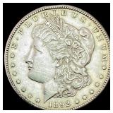 1892-CC Morgan Silver Dollar