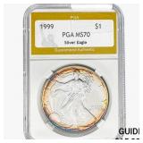 1999 Silver Eagle PGA MS70