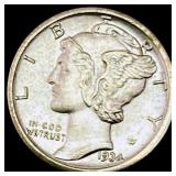 1934 Mercury Dime UNCIRCULATED