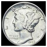 1939-D Mercury Dime UNCIRCULATED