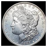 1881-S Morgan Silver Dollar CHOICE BU