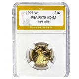 1995-W $10 Gold Eagle PGA PR70 DCAM
