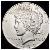 1934 Peace Dollar UNCIRCULATED