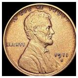 1911-S Lincoln Wheat Cent CLOSELY UNCIRCULATED