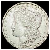1892-S Morgan Silver Dollar CLOSELY UNCIRCULATED