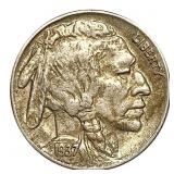 1937-D 3 Legs Buffalo Nickel