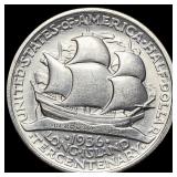 1936 Long Island Tercentenary Half Dolla GEM BU