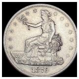 1876-S Trade Dollar CLOSELY UNCIRCULATED