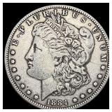 1884-S Morgan Silver Dollar LIGHTLY CIRCULATED