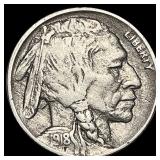 1918-D Buffalo Nickel LIGHTLY CIRCULATED