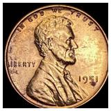 1951 Lincoln Wheat Cent