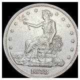1878-S Trade Dollar CLOSELY UNCIRCULATED