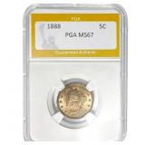 1888 Liberty Head Nickel PGA MS67