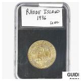 1936 Rhode Island Half Dollar UNC